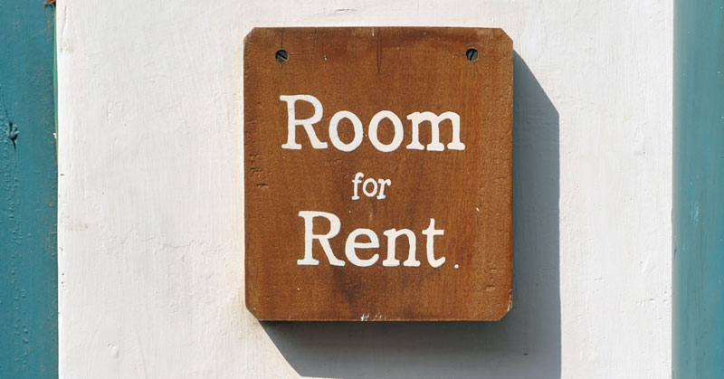 room for rent sign